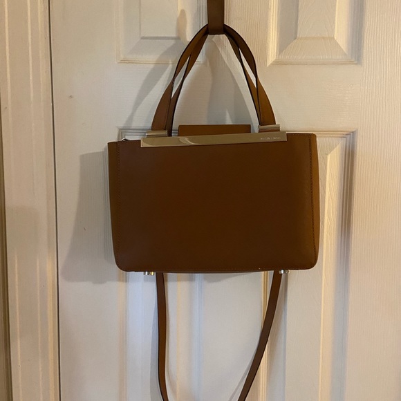 Michael Kors Tilda brown leather bag